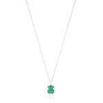 Tous - New Color Silver Necklace with Amazonite